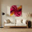 Gradient Abstract 9, art mural en métal mauve-679456620