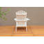 Chaise Adirondack en polystyrène - Blanc