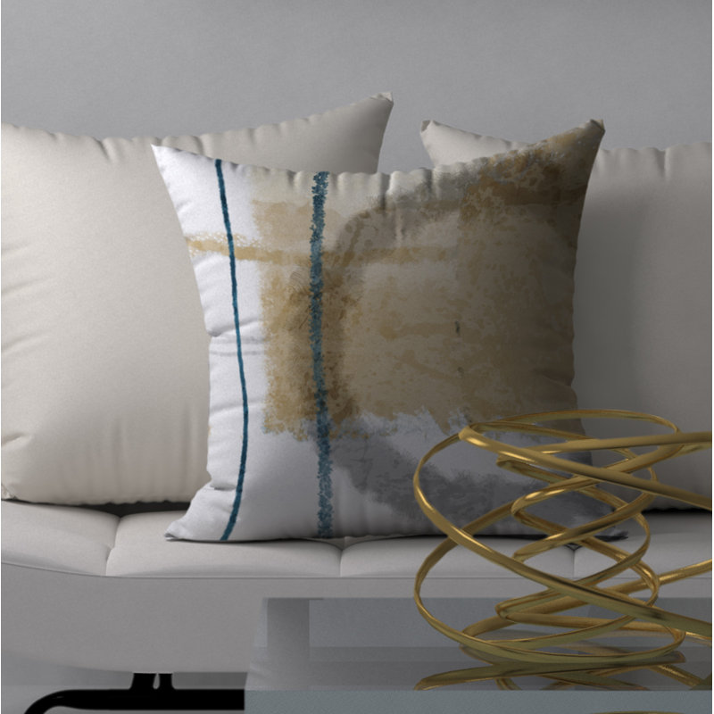 Housse de coussin décorative carrée renommée Forever, 20 po X 20 po