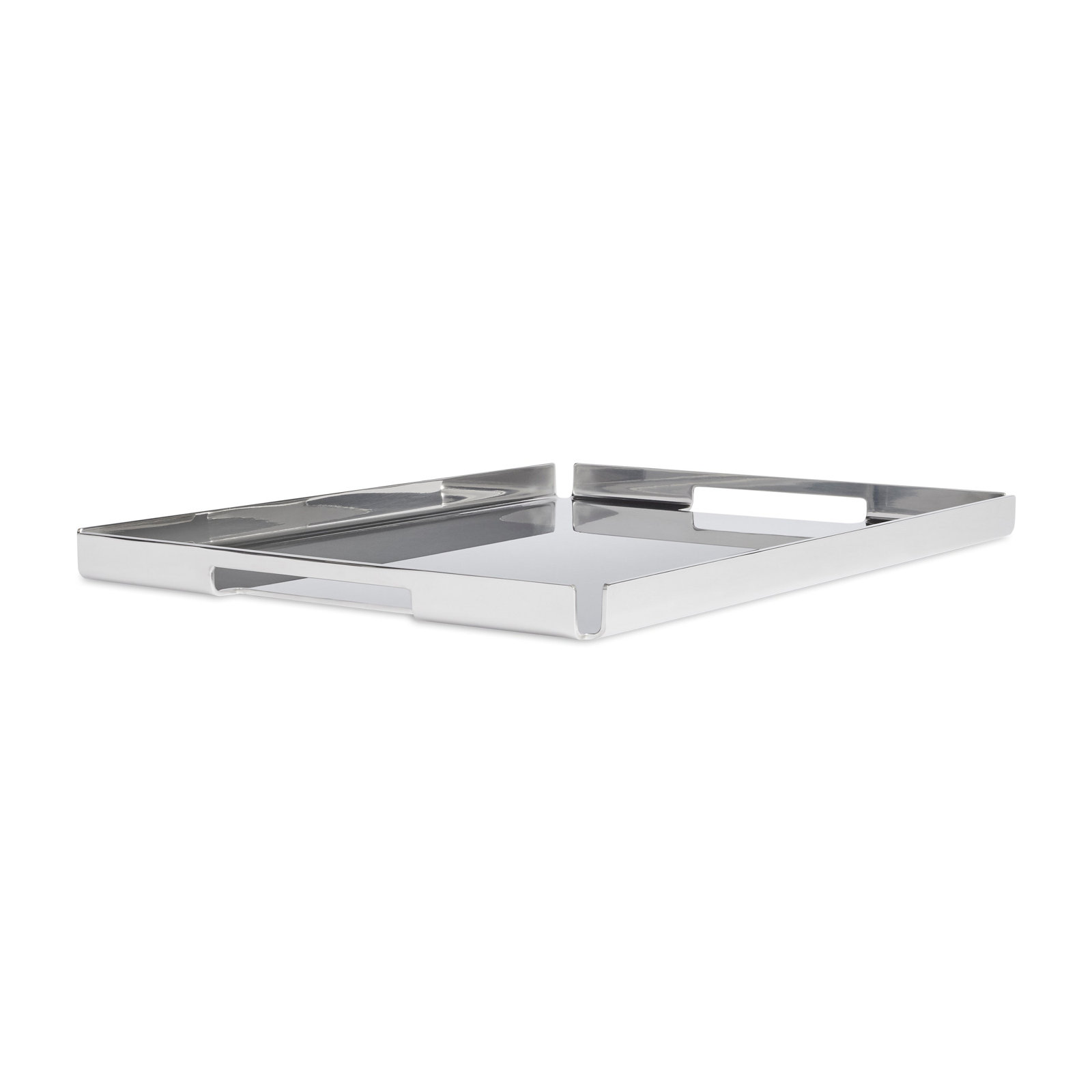 Billet Modern Tray - Set of 1, Stainless
