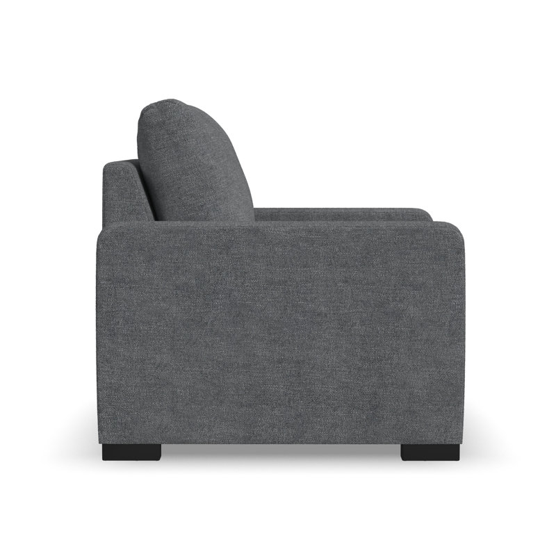 Oliver Chair And Ottoman, Gray