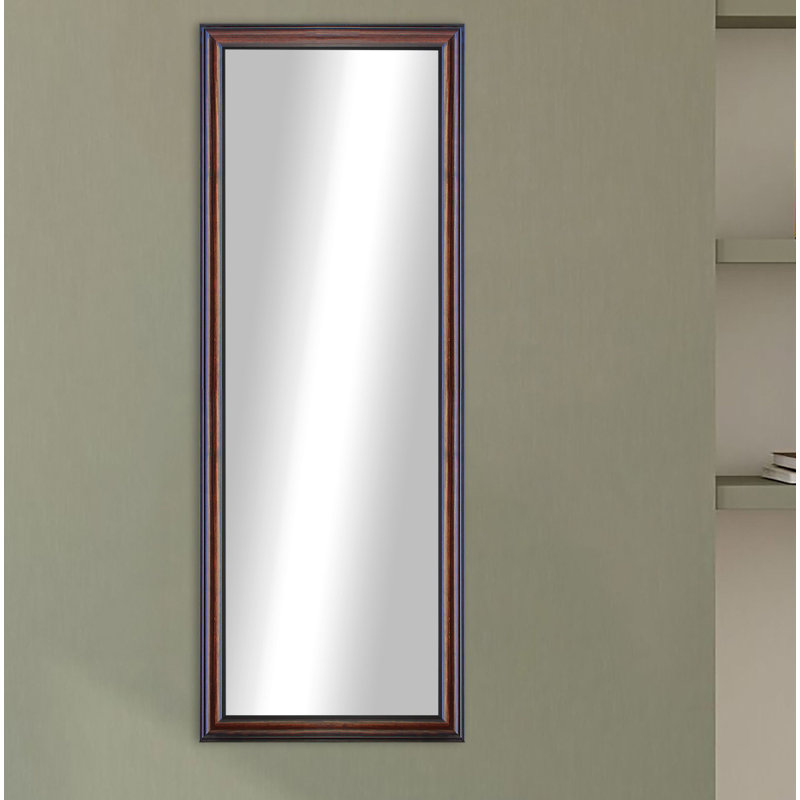 Miroir traditionnel pleine longueur d'Ukiah, H 59 po x l 20 po