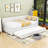 Linen Upholstered Daybed with Trundle-1873308359-1873308357