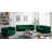 Carlan 91" Velvet Tuxedo Arm Sofa-63541367