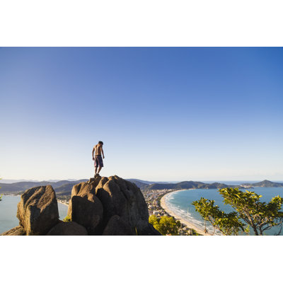 Adventure At Brazilian Tropical Coast by Cesar Okada - No Frame Print on Canvas