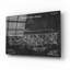 «Wright Bros. Flying Machine Blueprint Vernis,» par Art mural en verre acrylique-38269748