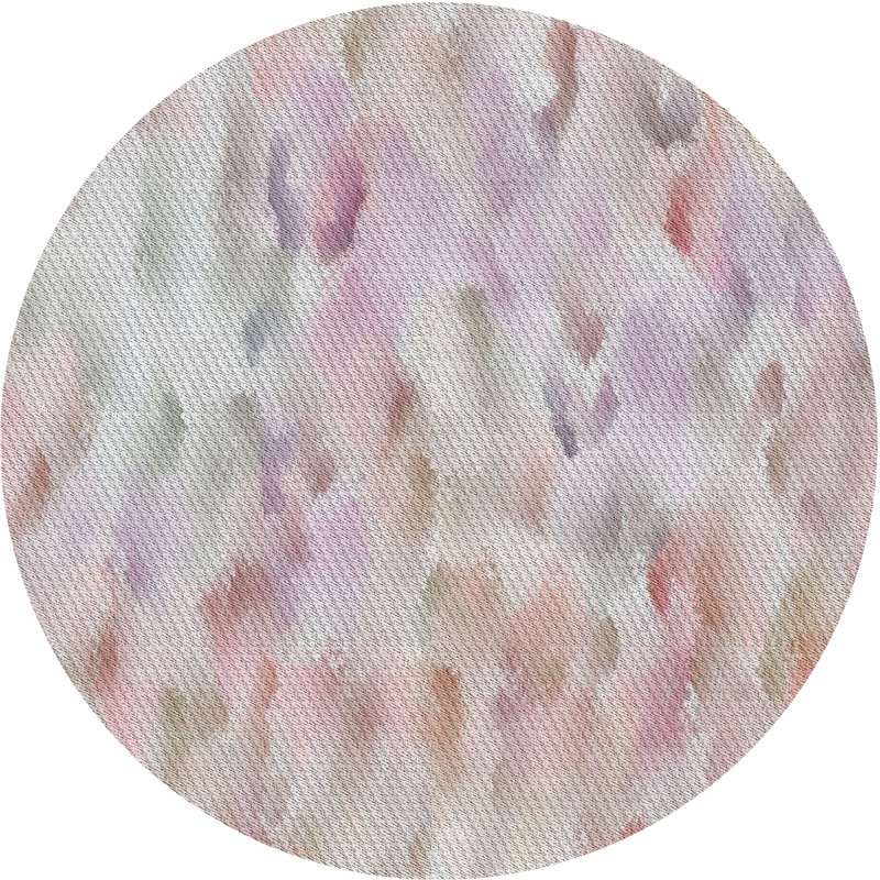Geometric Indoor Rug, Round 8'