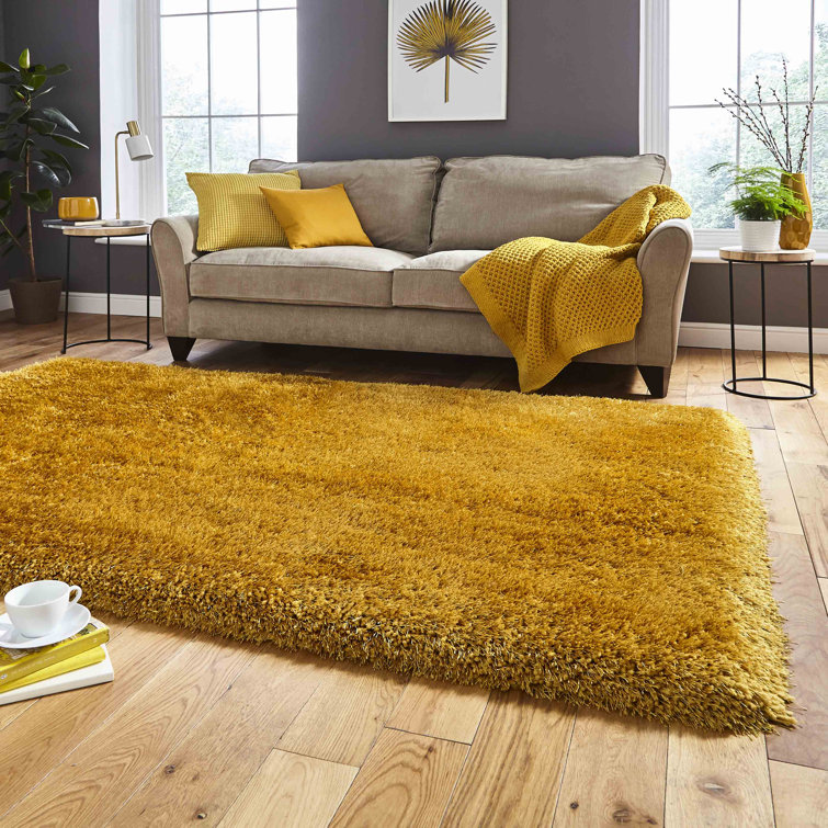 Bryan Hand-Tufted Gold Rug