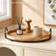 Plateau décoratif polyvalent élégant Wofford, plateau de rangement et de service polyvalent pour la décoration intérieure et la réception-126437392