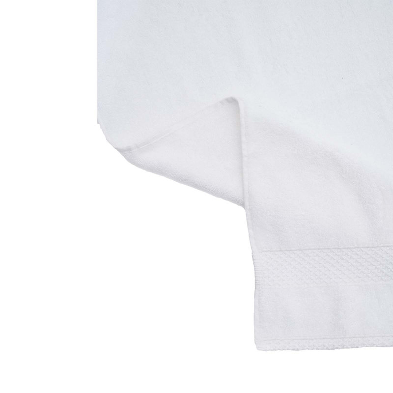 Aaidah Plush Bath Towel, White