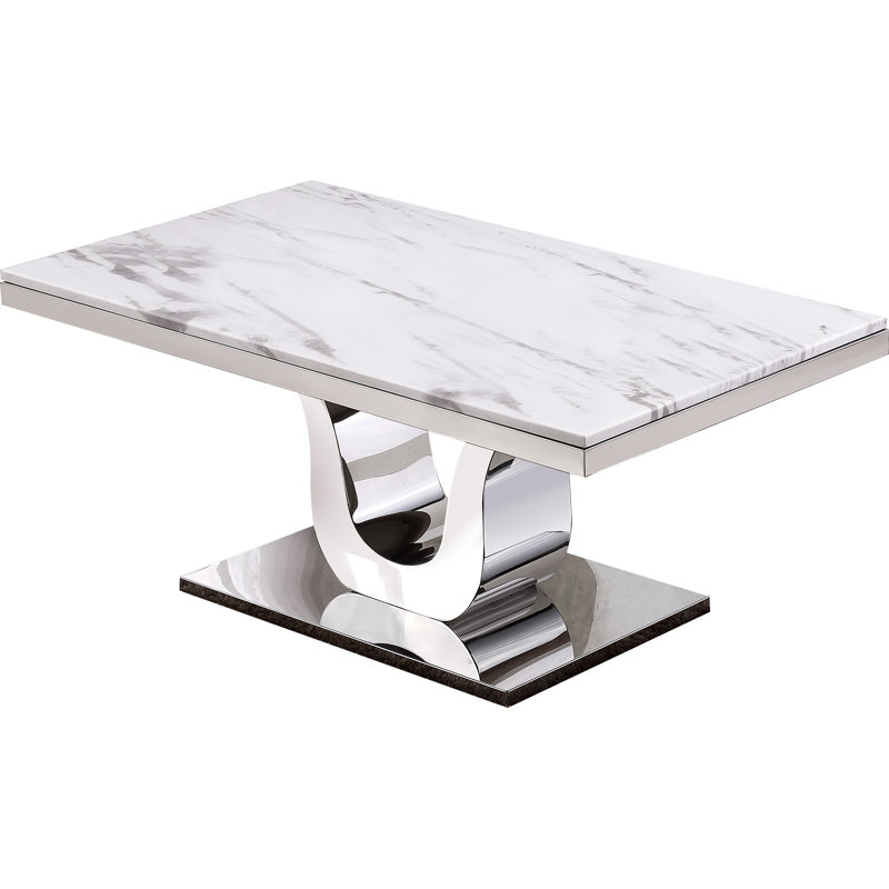 Malvern Marble Top Single Coffee Table
