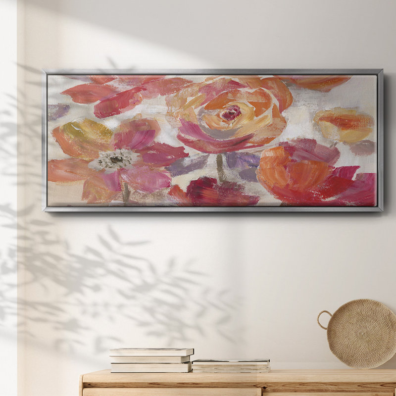 Fancy Free- Framed Canvas, 24" H x 60" W