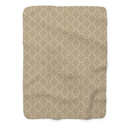 Abstract Pink - 1 Piece Premium Sherpa Blanket