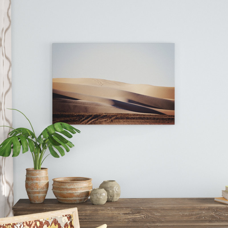«Sand Dunes I», photographie sur toile, H 24 po x l 36 po