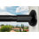 Tringle à rideaux tension 51-165 pouces, tringle à rideaux extra longue sans perçage pour fenêtre ou salle de bain, tringles à rideaux d'extérieur pour patio, facile à installer, ne rouille jamais, diamètre de la tringle: 1,26 pouces