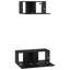 TV Cabinet Set Wall-Mounted 2 Pcs 80 X 30 X 30 Cm-1027547025
