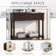 Console Daisy Series avec un design traditionnel, deux tiroirs et une tablette inférieure pour un rangement et une présentation élégants-64816034
