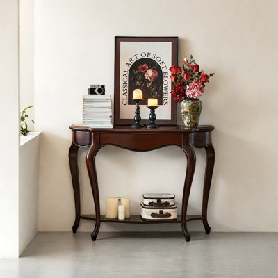 Retro Multifunctional Elegant Console Table