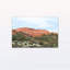 Red Desert Mountain Landscape - Painting on Canvas-1890640758