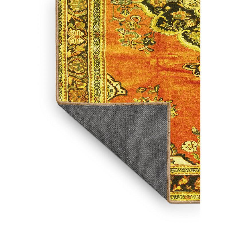 Tapis jaune Azuree, Rectangle 2 pi x 3 pi