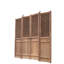Portes moustiquaires pliantes en pin brut