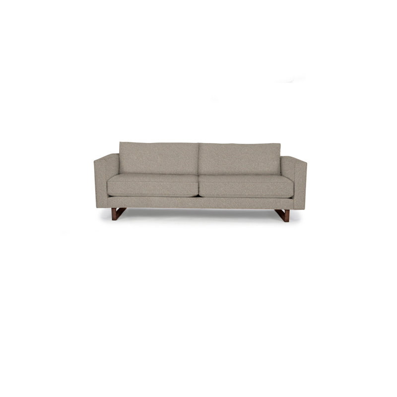 Avalon Sofa, Walnut, Seasalt Polyester