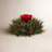 Cedar Berry Candelabrum Silk Arrangement