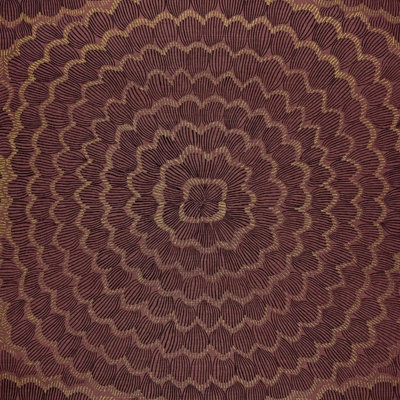 Schumacher x Celerie Kemble Feather Bloom Sisal Wallpaper