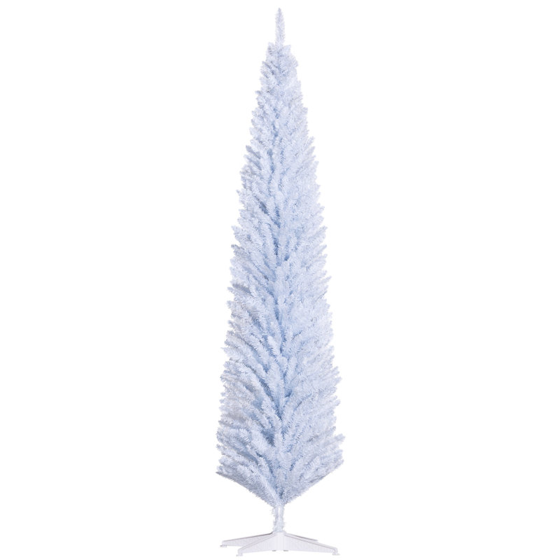 Arbre de Noël artificiel 8 pi HOMcom, Blanc