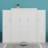 Murphy Bed With Two Wardrobe And Storage Shelf-485085265