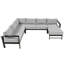 Ensemble de canapé modulaire d'extérieur 115,7 po-1345326614