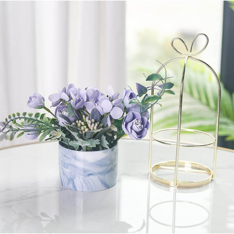 Arrangement in Vase, Purple