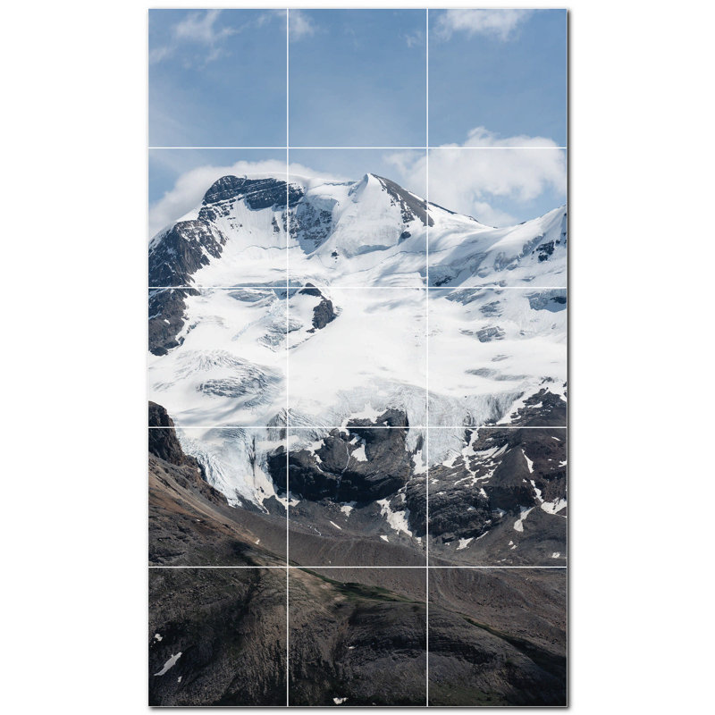Panneau décoratif en céramique satinée 6 po x 6 po