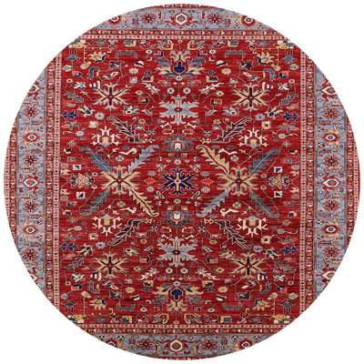 Tapis de style oriental rouge