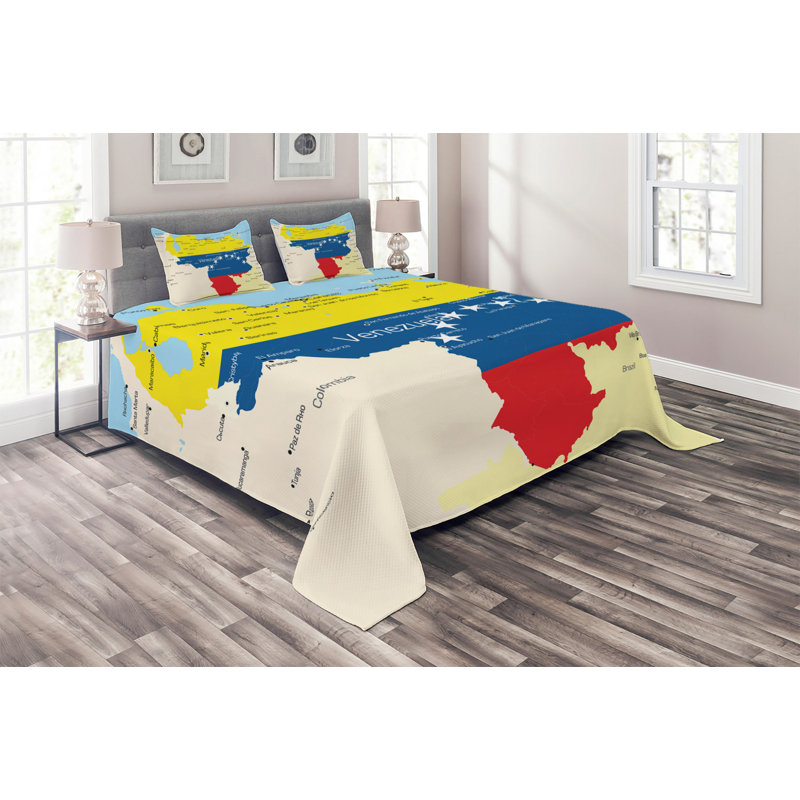 Eclectic Polyester Coverlet