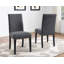 Ensemble de salle à manger 7 pièces, table à manger en épingle à cheveux avec 6 chaises, 3 options de couleurs-986863886