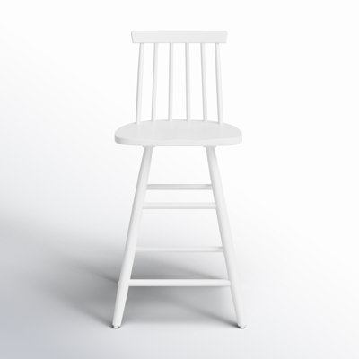 Pratt Counter Stool with Solid Wood Frame