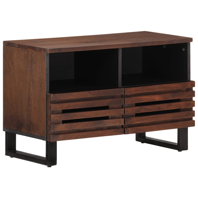 TV Stand for TVs up to 24", Dark Brown