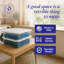 Contenant de rangement en plastique empilable Homz-70110211-107129368-131374592