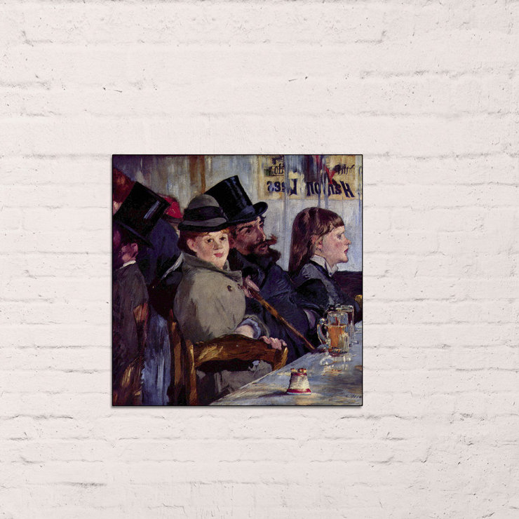 Edouard Manet - Wrapped Canvas Painting, 70cm H x 70cm W x 1.8cm D