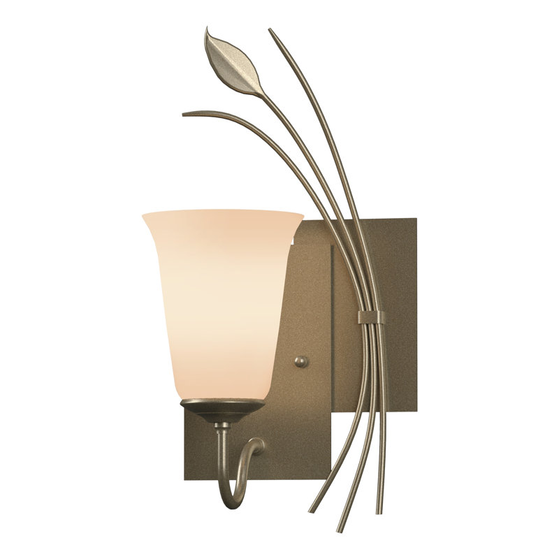 Leaf 1 - Light Dimmable Armed Sconce, Soft Gold, Right