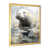 Gold Single Picture Framed