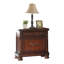 Traditional Formal Look 1Pc Nightstand Storage Space Bedside Table Plywood Veneer Bedroom Furniture