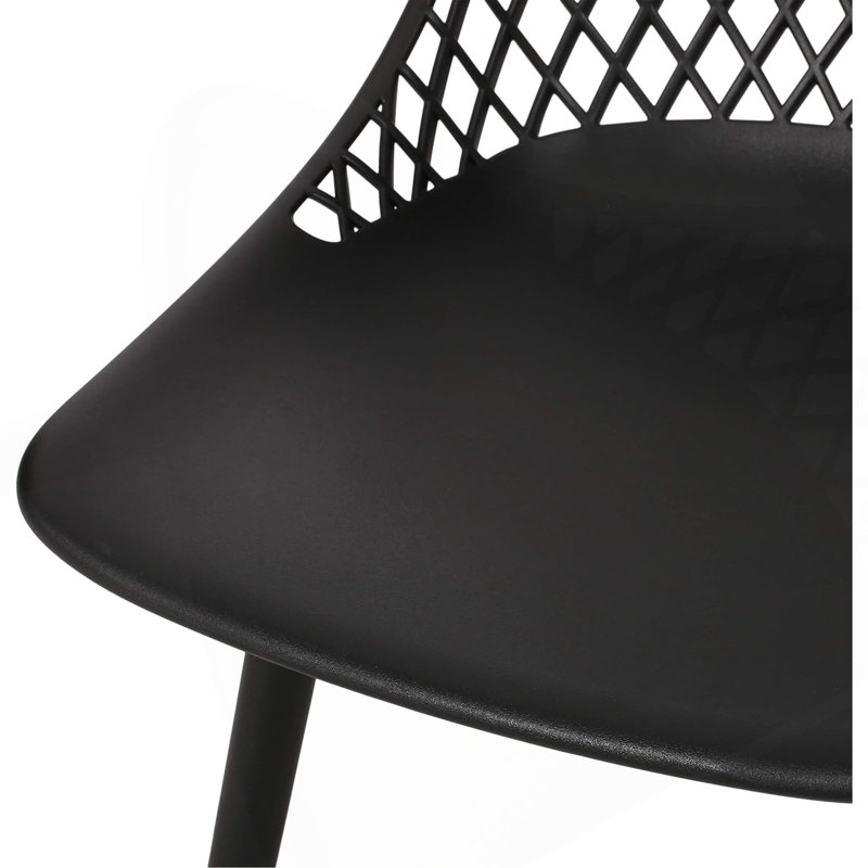 Chaise Lily (ensemble de 4), Noir