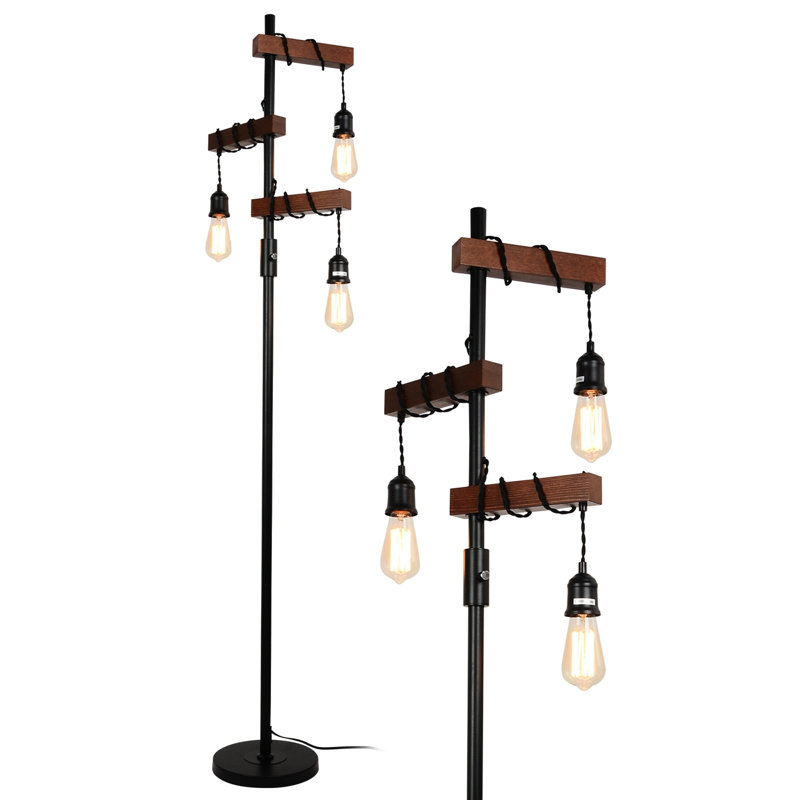 Lampe sur pied à branches 68 "