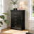 2 Piece Geller (Nightstand And Chest Of Drawer)，No Assembly Required-623598516