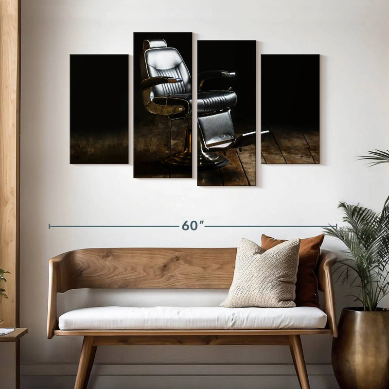 Fauteuil de salon Shuttleworth, H 32 po x l 52 po