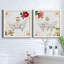 Soak - Ensemble de 2 encadrements d'art textuel sur toile-880407630-880407646