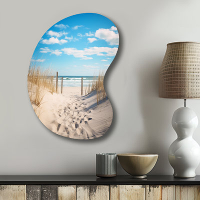 Runge - Coastal Beach Sand Boom Shape Irregular Metal Wall Decor