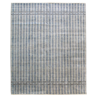 Tattersall One-of-a-Kind 8'3" X 9'11" New Age Area Rug in Ivory